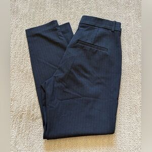 LAST CHANCE H&M Black Striped Ankle Pants